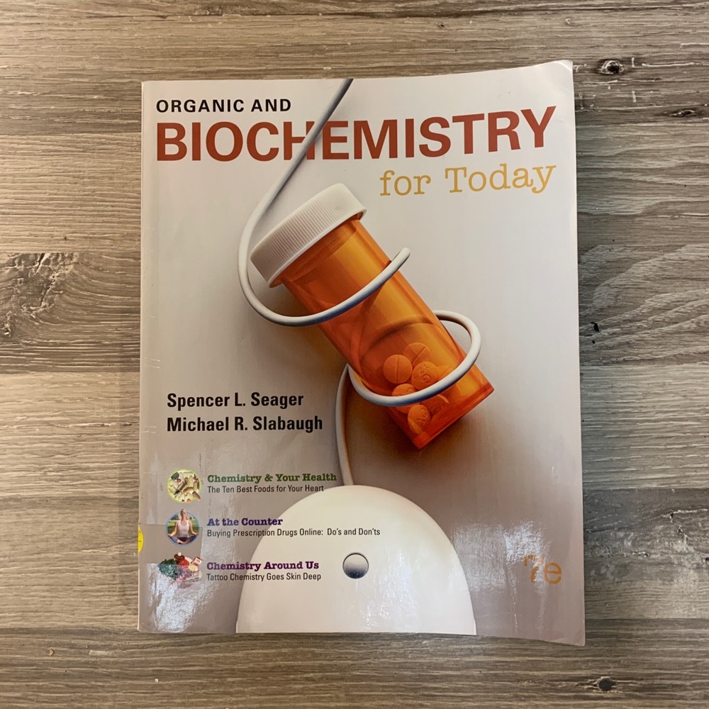 Organic & Biochemistry for Today, 7th Edition